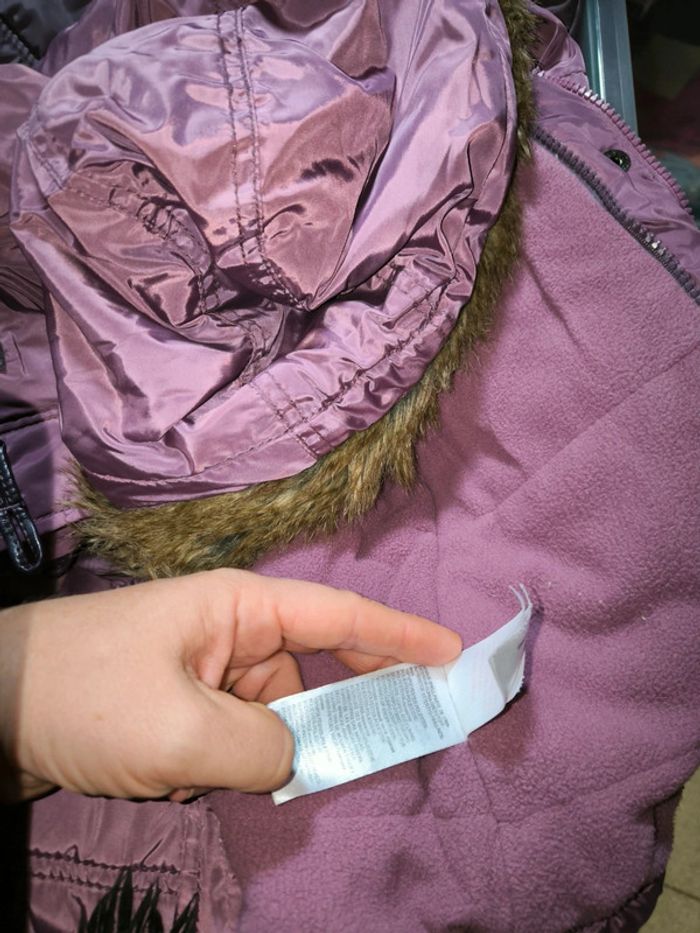 Lot 7 pièces ton violet rose 4/5 ans - photo numéro 15