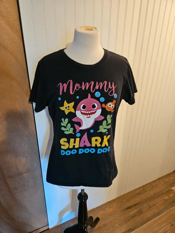 Port & Company black t-shirt