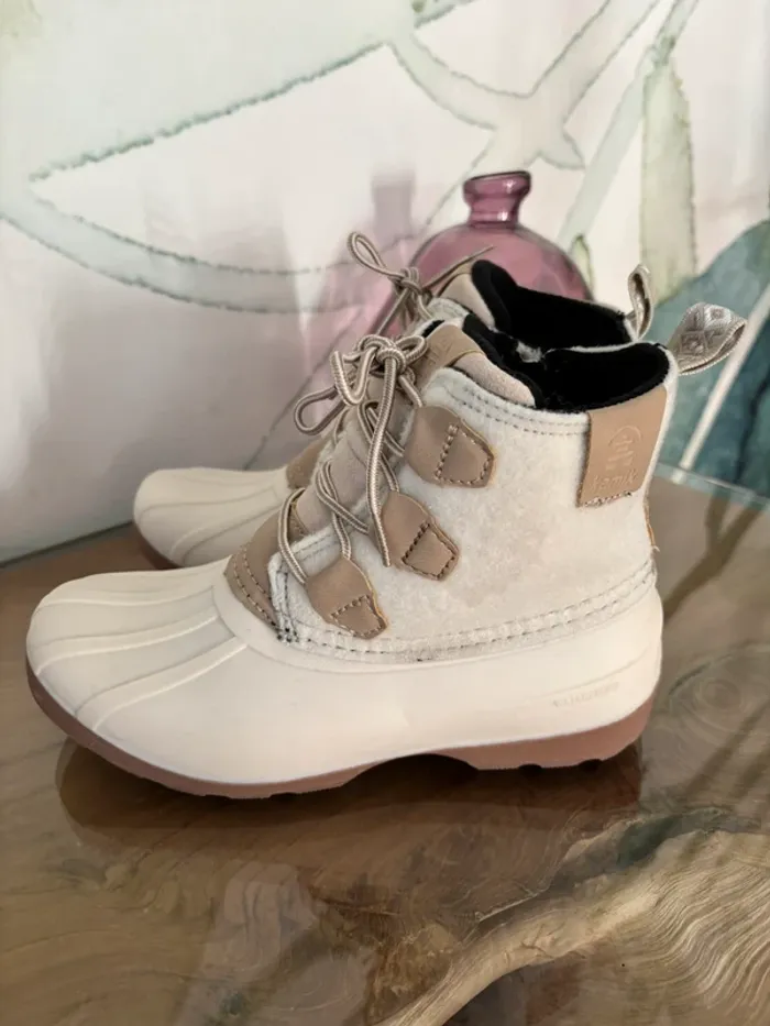 Après ski Kamik bottes de neige hiver femme blanc beige 36 - photo numéro 2