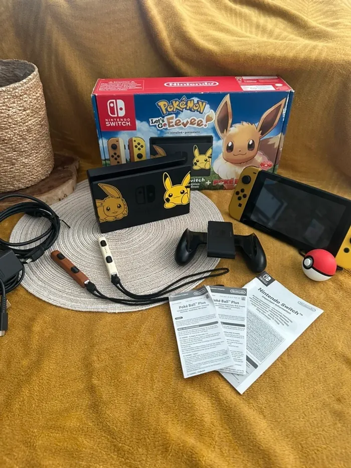Nintendo Switch Édition Pikachu & Evoli Pokémon - photo numéro 20