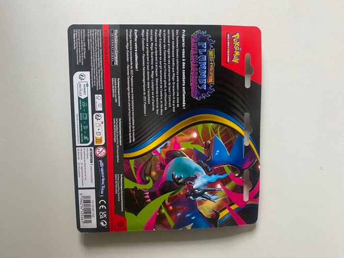 Tripack Pokémon ME02 Flammes Fantasmagoriques Neuf scellé - photo numéro 2