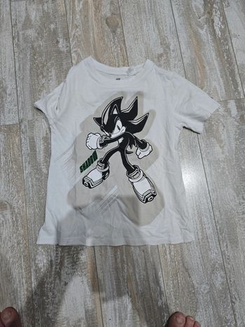 Tee-shirt Sonic #orianablgarcon4ans