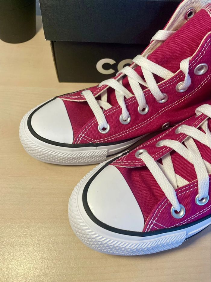 Converse Chuck Taylor glow purple / Bordeaux - photo numéro 5
