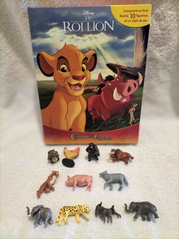 Livre cartonné le roi lion