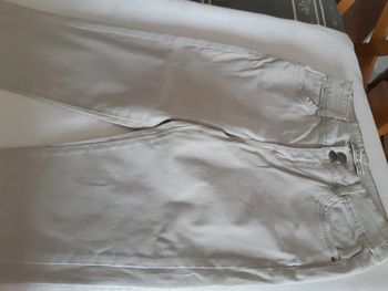 Jeans beige cache cache