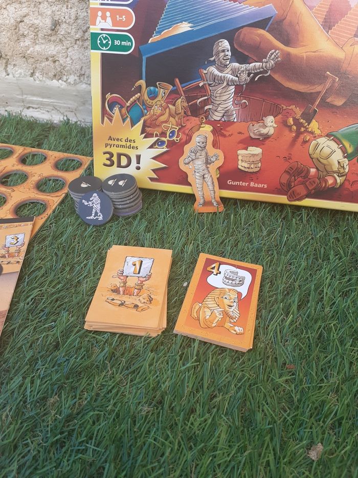 Jeu de société : le Pharaon étourdi ramses - photo numéro 3