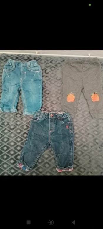 Lot pantalon garçon