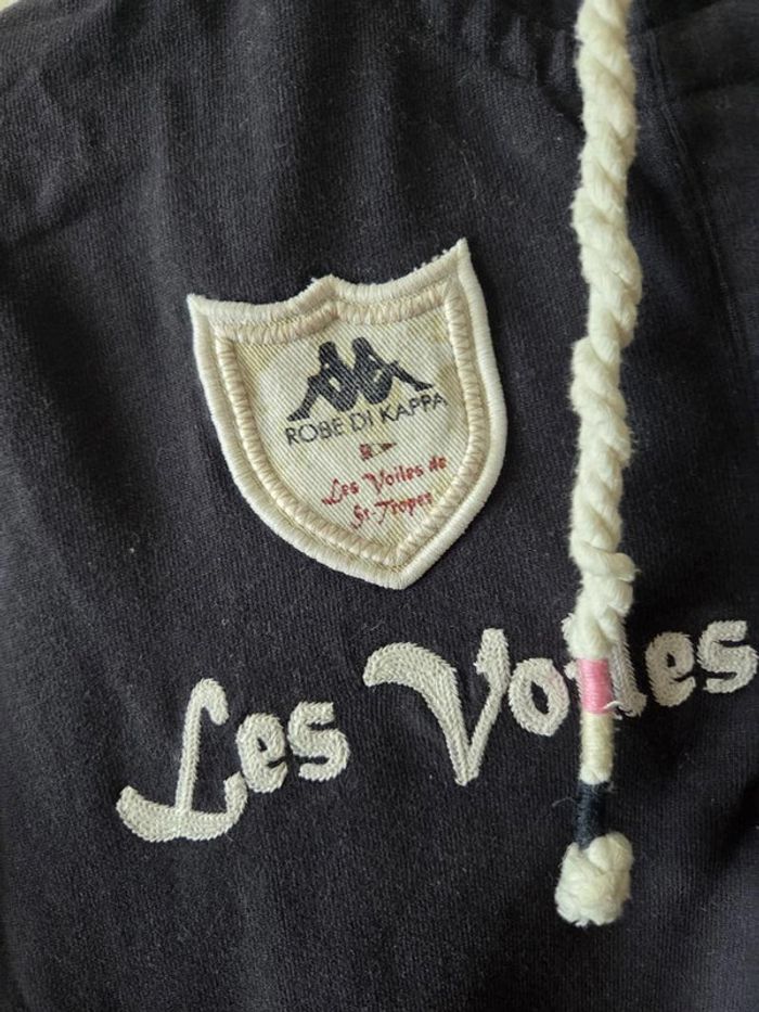 sweat à capuche Robe di Kappa noir taille S - photo numéro 5