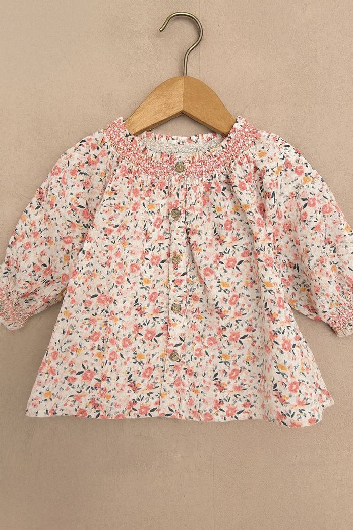Blouse fleurie Tape à l’Œil – Taille 9 mois