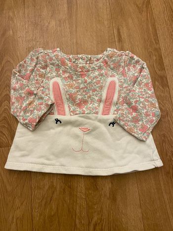 Sweat bébé fille 3/6M