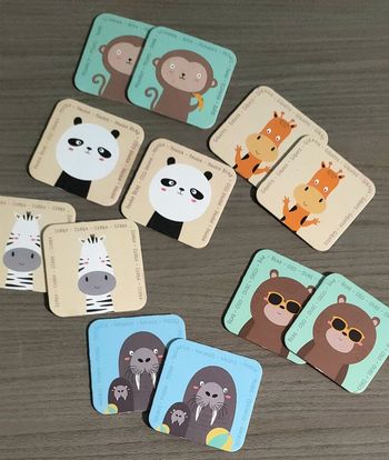 Memory animaux Multilingue 