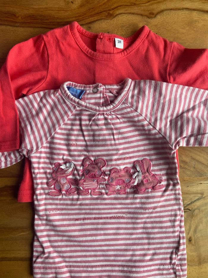 Lot de 2 t-shirt
