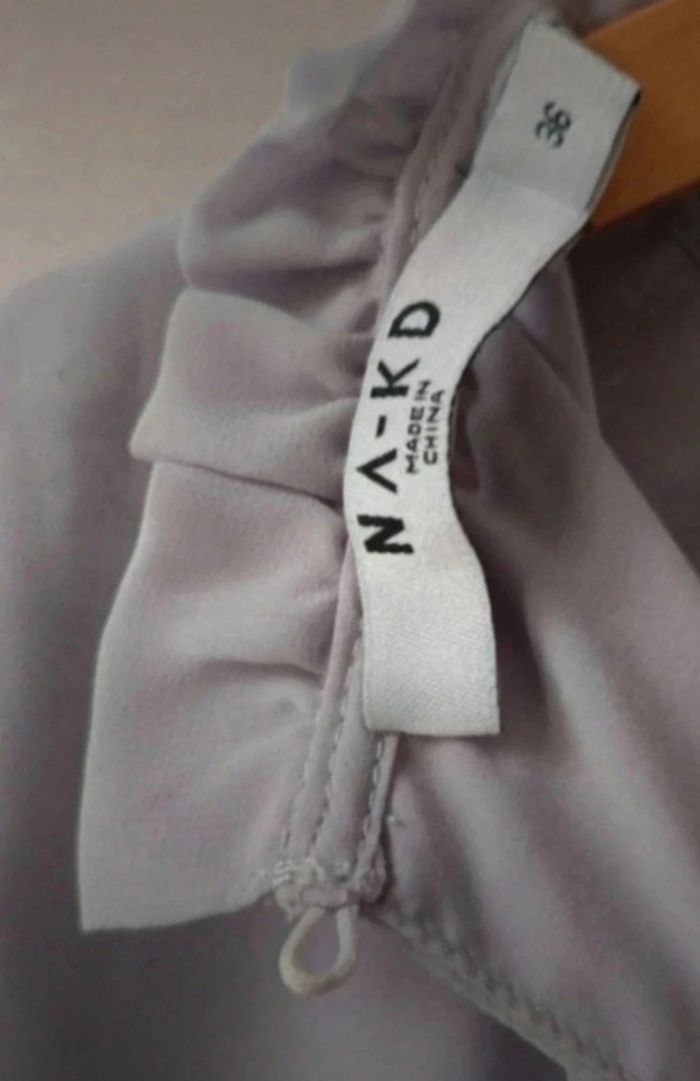 Superbe robe babydoll, couleur lila pastel, t.36 - photo numéro 4