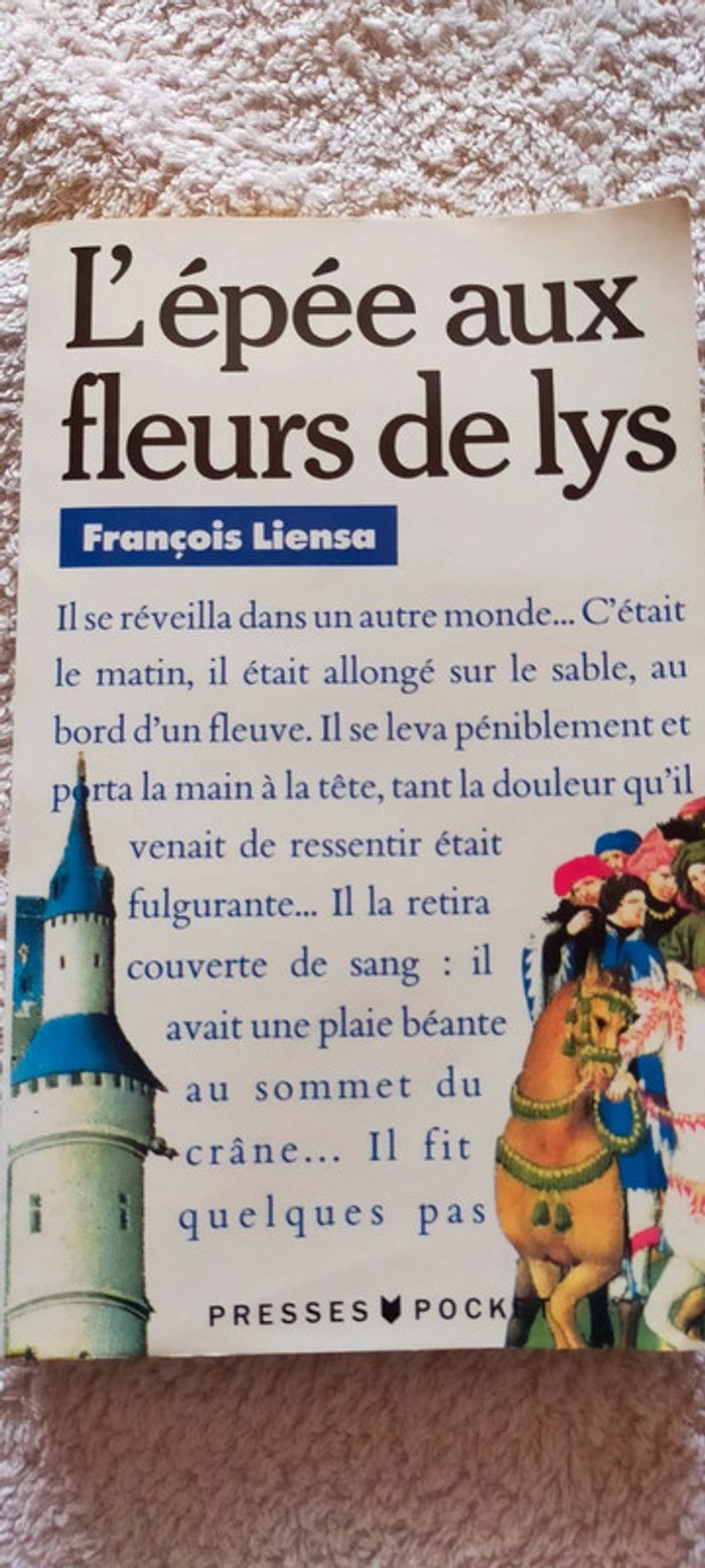 L'épée aux fleurs de lys de François Liensa