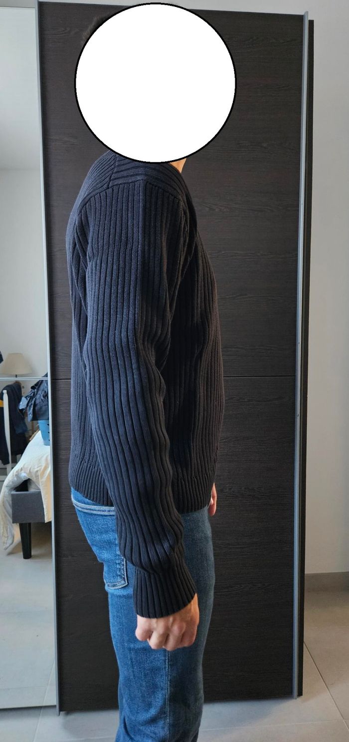 Pull gris noir Airness - photo numéro 2