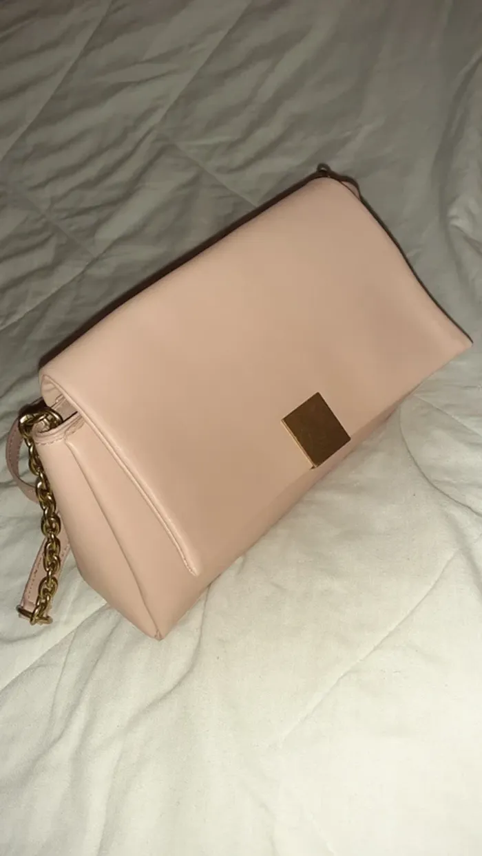 Sac mango rose poudré - photo numéro 3