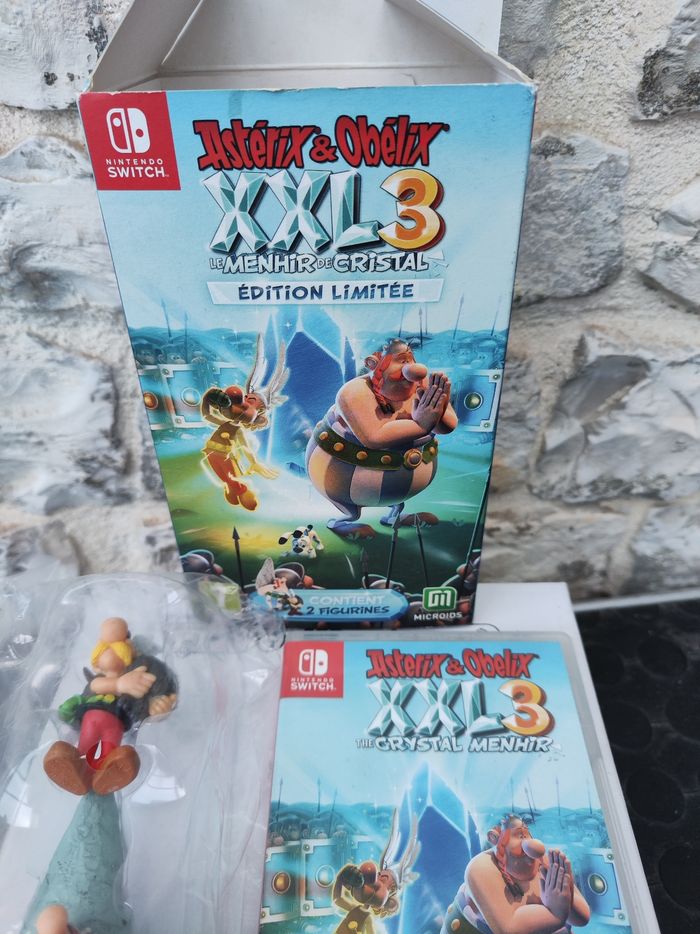 🧸jeux Astérix edition limite Switch 2 figurine🧸 envoie rapide aujourd'hui ou demain - photo numéro 2