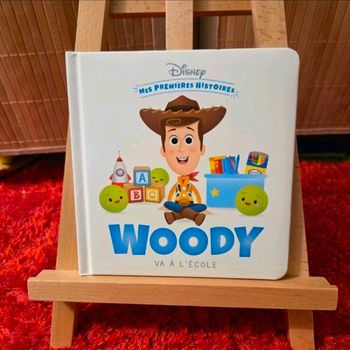 Livre enfant Disney mes premières histoires woody va a l’ecole