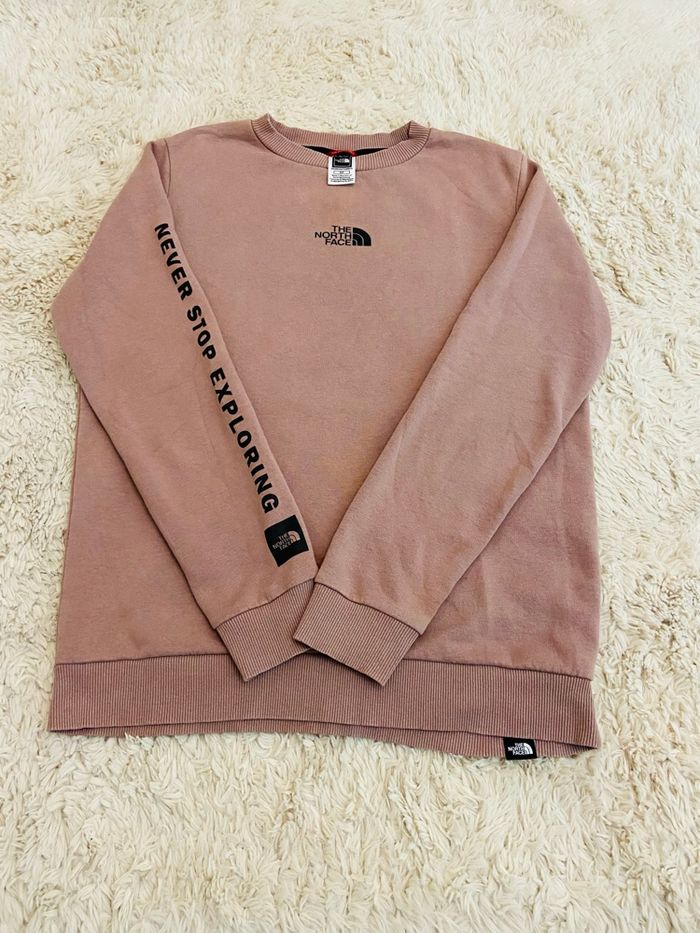 Sweat The North Face femme S – rose poudré 💕 - photo numéro 2