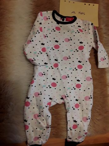 Pyjama bébé fille 12 mois