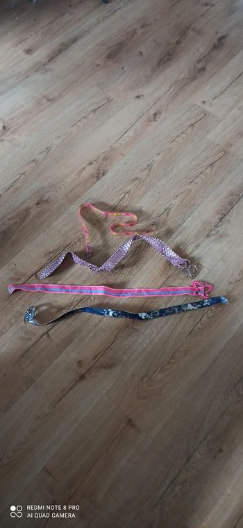 Lot de 4 ceintures 10 ans