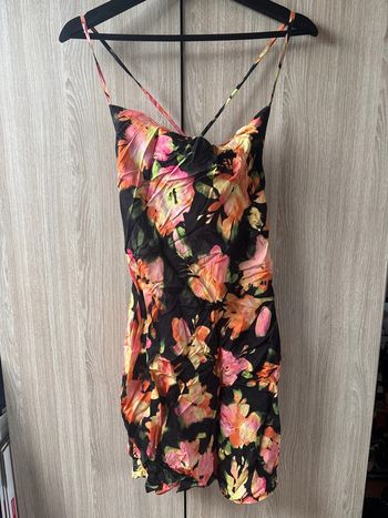 Robe courte fleurie H&M