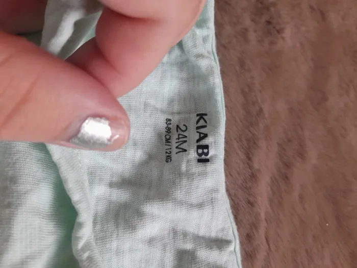 Combinaison short/ combishort - Pyjama - Kiabi - Taille 24 - photo numéro 4