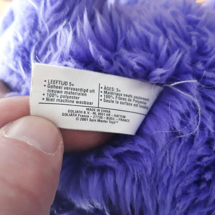 Peluche parlante My Pet Monster 2001 – Fonctionne en français – Collector avec menottes - photo numéro 8
