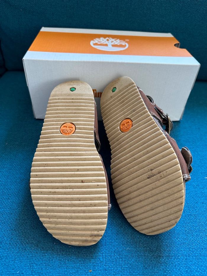 Sandales Timberland marron chocolat 33 - photo numéro 4