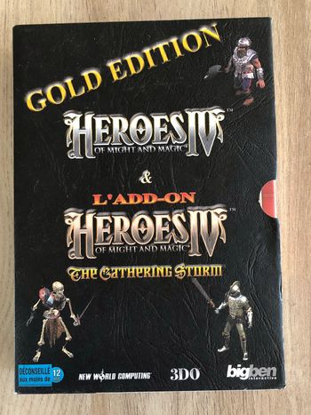 Jeux pc vintage  coffret gold édition Heroes IV4