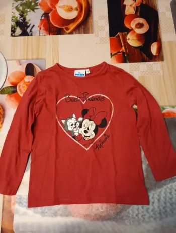 Tee shirt Minnie manches longues taille 4 ans