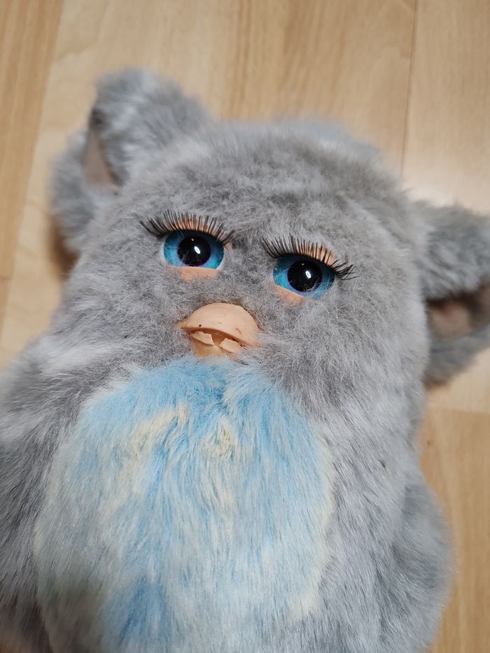 Furby Tiger Bleu et Gris Vintage - photo numéro 2