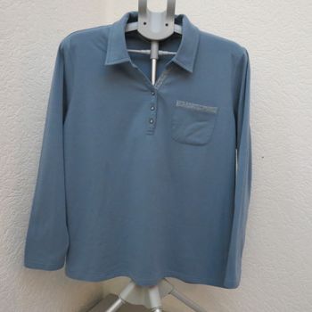 ✨ Haut Thermolactyl bleu – Doux, chaud et élégant ! ✨