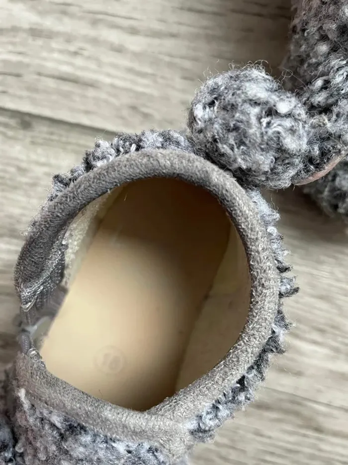chaussons pantoufles souris  little mary pointure 18 - photo numéro 4