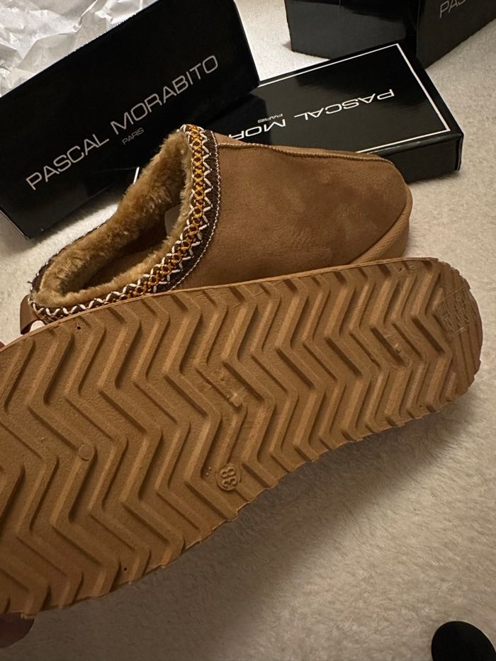 Chausson pantoufles Pascal Morabito Paris femme - photo numéro 4