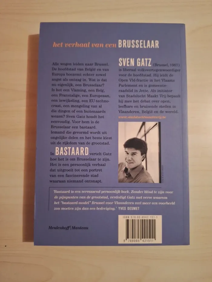 Sven Gatz Verhaal van een Brusselaar - photo numéro 2