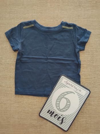 Tee shirt 6 mois