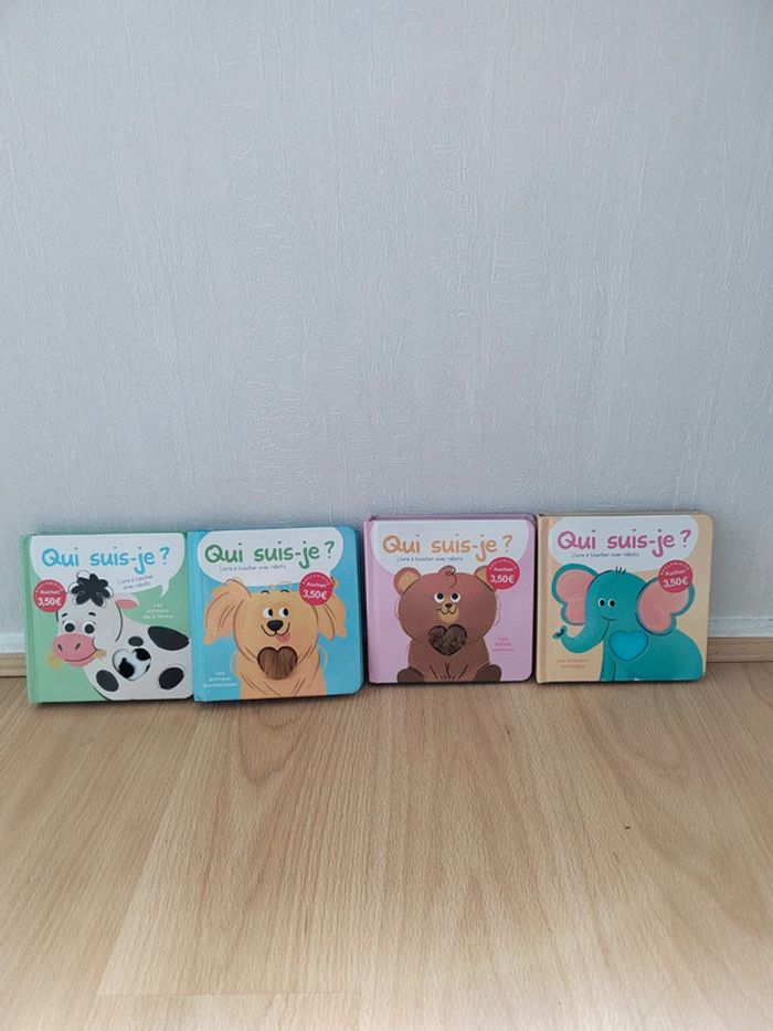 Lot de 4 livre "Qui suis-je ?"
