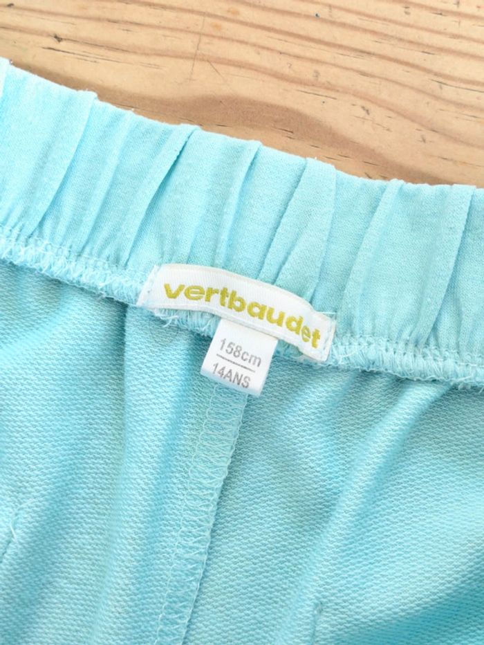 Short bleu turquoise été fille très bon état - Vertbaudet - 14 ans - photo numéro 4