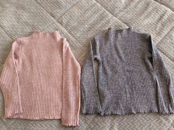 Lot pulls Zeeman fille 3-4 ans /98-104 cm