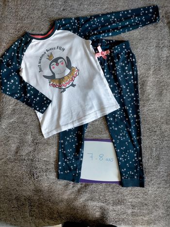 Pyjama fin 8 ans