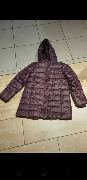 Parka doudoune fille hiver super état 10 ans