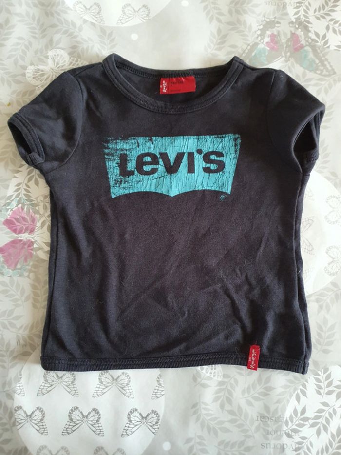 Tee shirt levis 2 ans noir