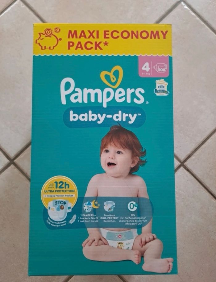 Pampers taille 4