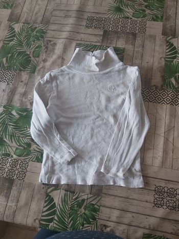 T-shirt colle roulé