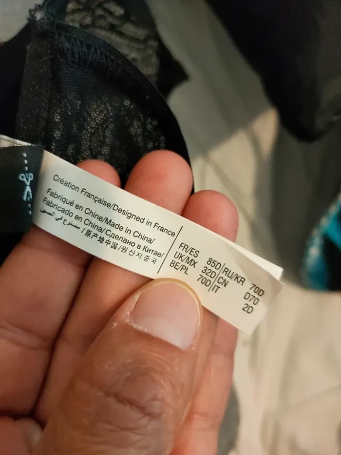 Soutien gorge Etam n°6 85D triangle naturel neuf - photo numéro 8