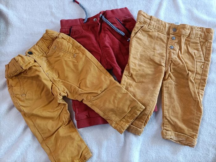 Lot 3 pantalons 6 mois - Obaïbi