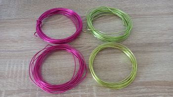 Lot de fils aluminium