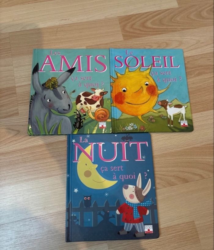 Lors 3 livres enfant collection  Ça sert à quoi ? - très bon état - photo numéro 2