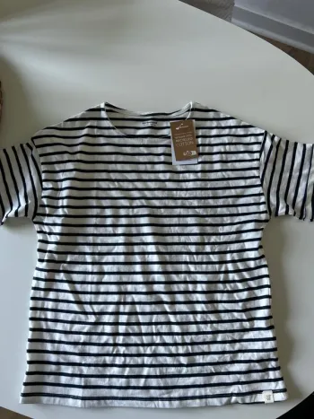 Tee shirt fille 12 ans marinière Vertbaudet